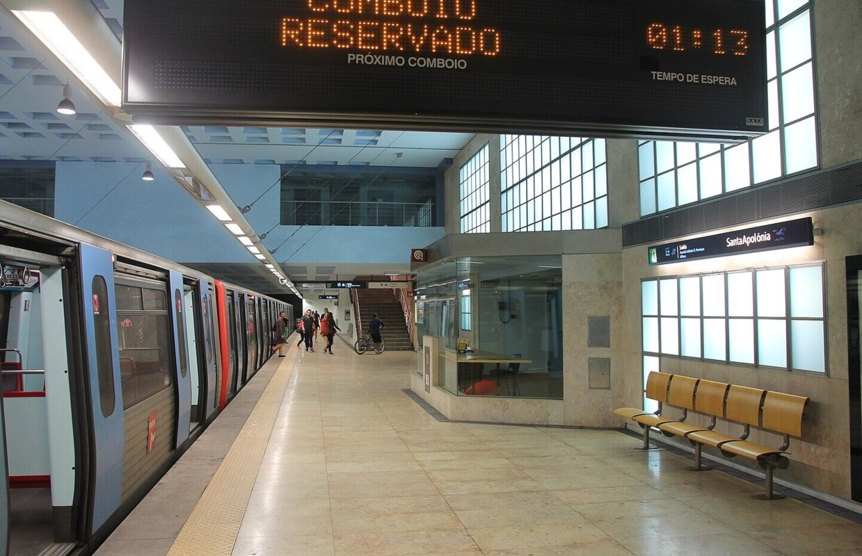 Estação de metro de Santa apolónia