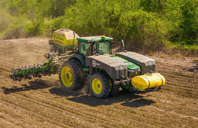 Imagem de um campo agrícola