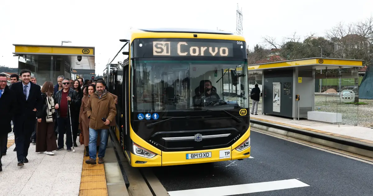 “É um ponto de viragem”. Autarcas dizem que chegada do metrobus à Lousã abre nova era para Coimbra