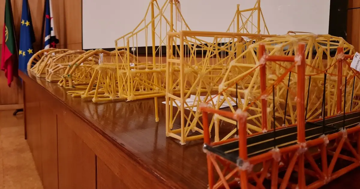 Concurso de Pontes de Esparguete testa criatividade e ciência na Covilhã