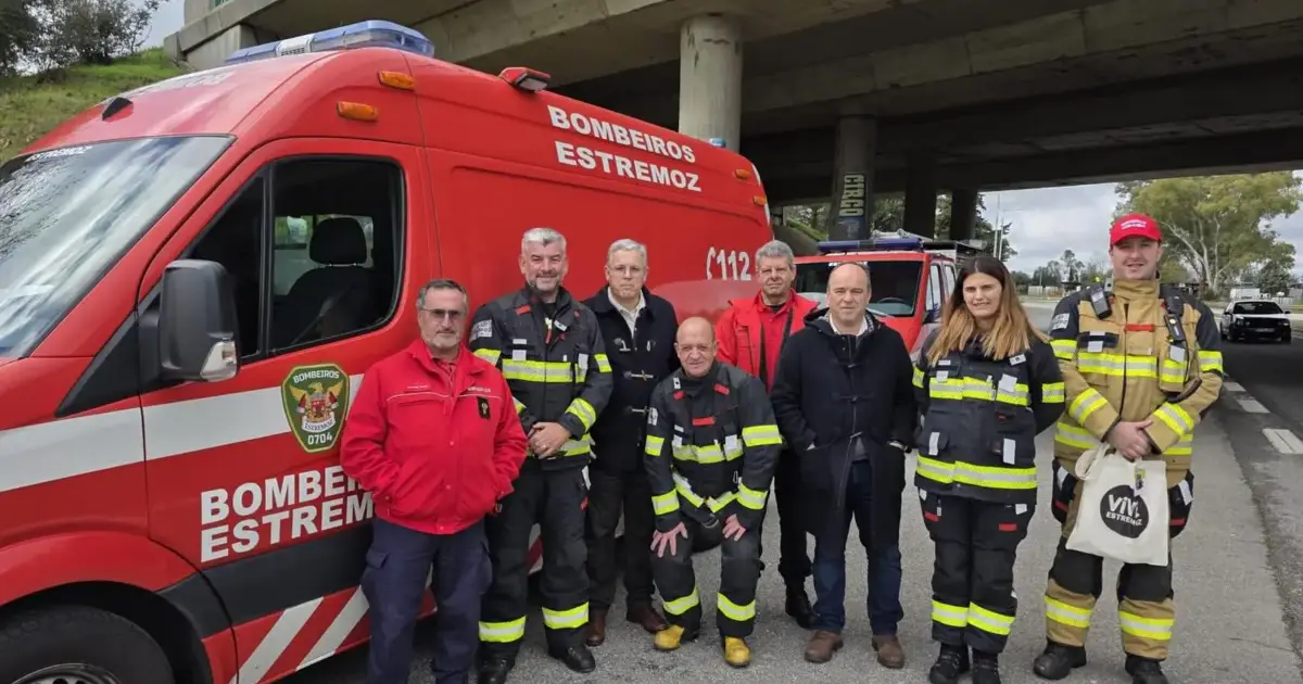 Estremoz reforça meios dos Bombeiros Voluntários com drone de última geração
