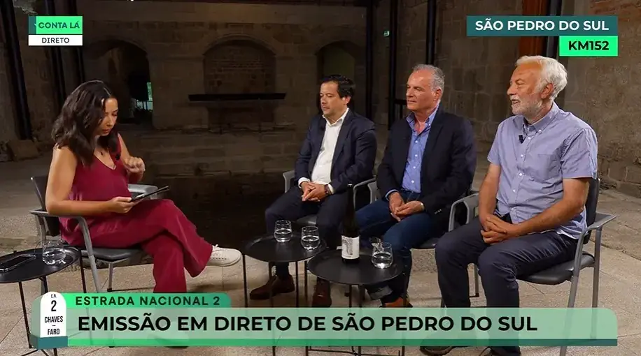 Mesmo com menos de um quilómetro da Nacional 2, São Pedro do Sul continua a ser uma “paragem obrigatória”