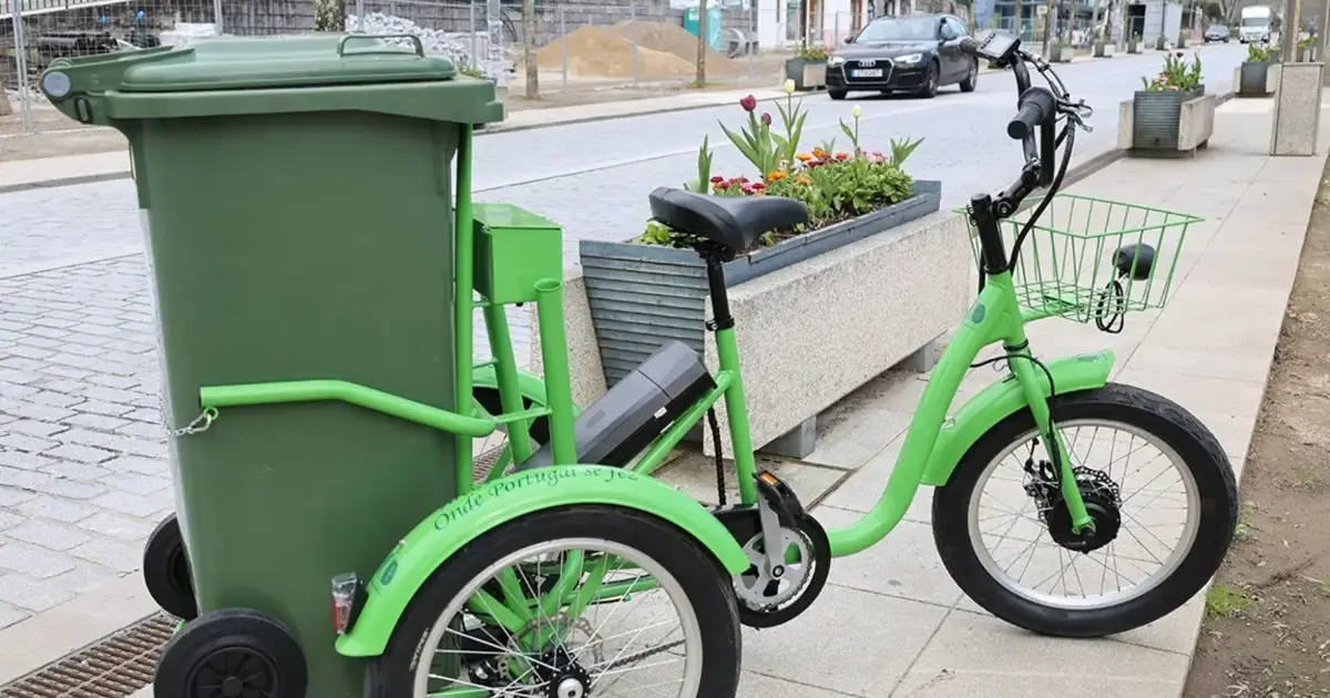 Arcos de Valdevez investe em bicicleta elétrica para limpar ruas