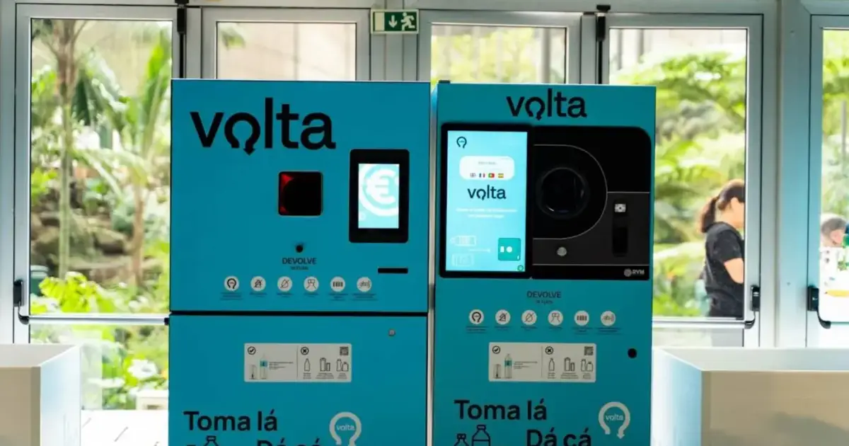 Sistema Volta arranca esta sexta-feira com retorno de 10 cêntimos por embalagens