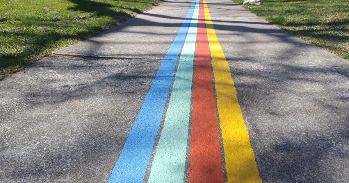Portalegre ganha corredor pedonal multicolorido para incentivar mobilidade sustentável