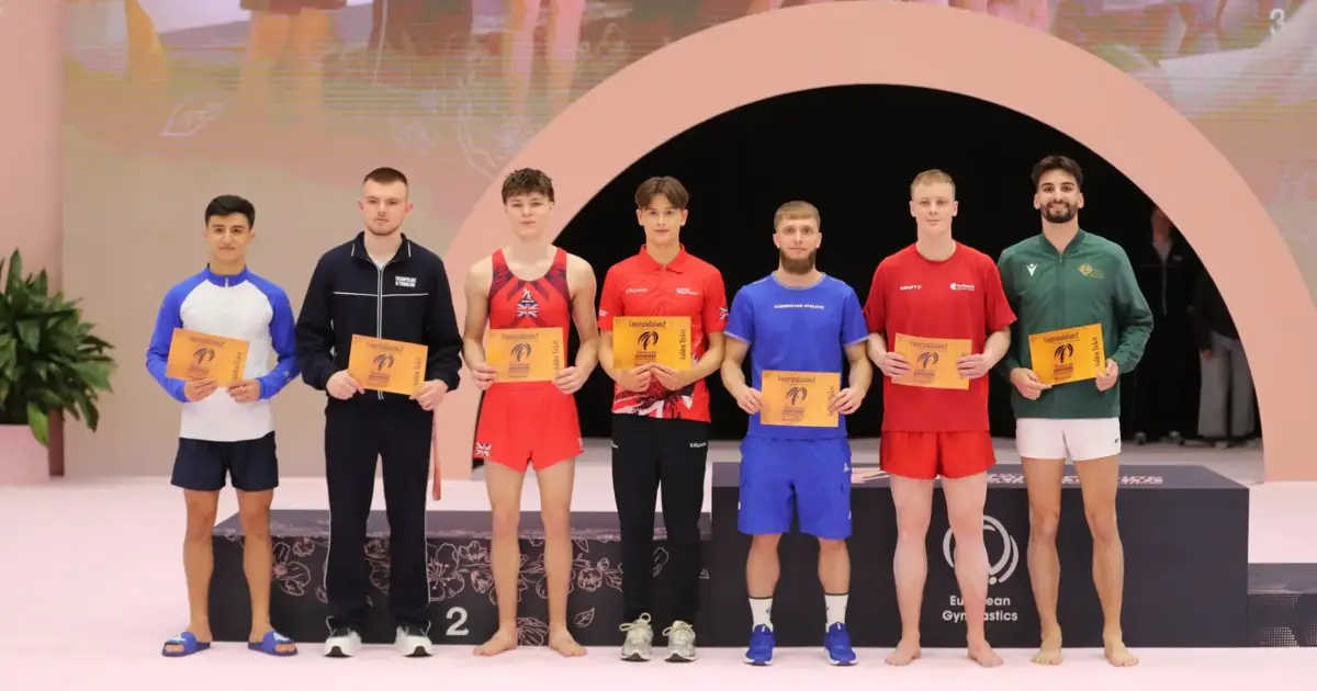 “Um feito para a ginástica portuguesa.” Vasco Peso com resultado histórico no Europeu de Trampolins