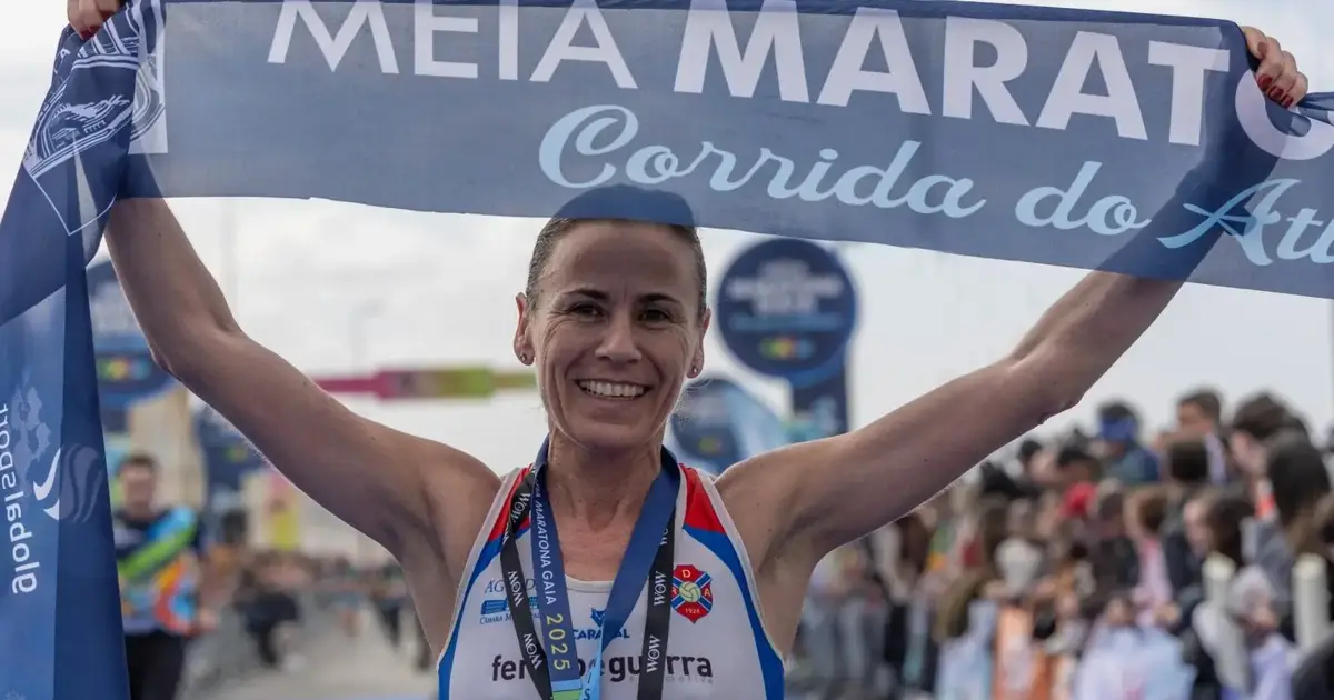 Carla Martinho, vencedora da primeira Meia Maratona de Gaia, soma 39 anos de corridas: “Nunca é tarde para começar”