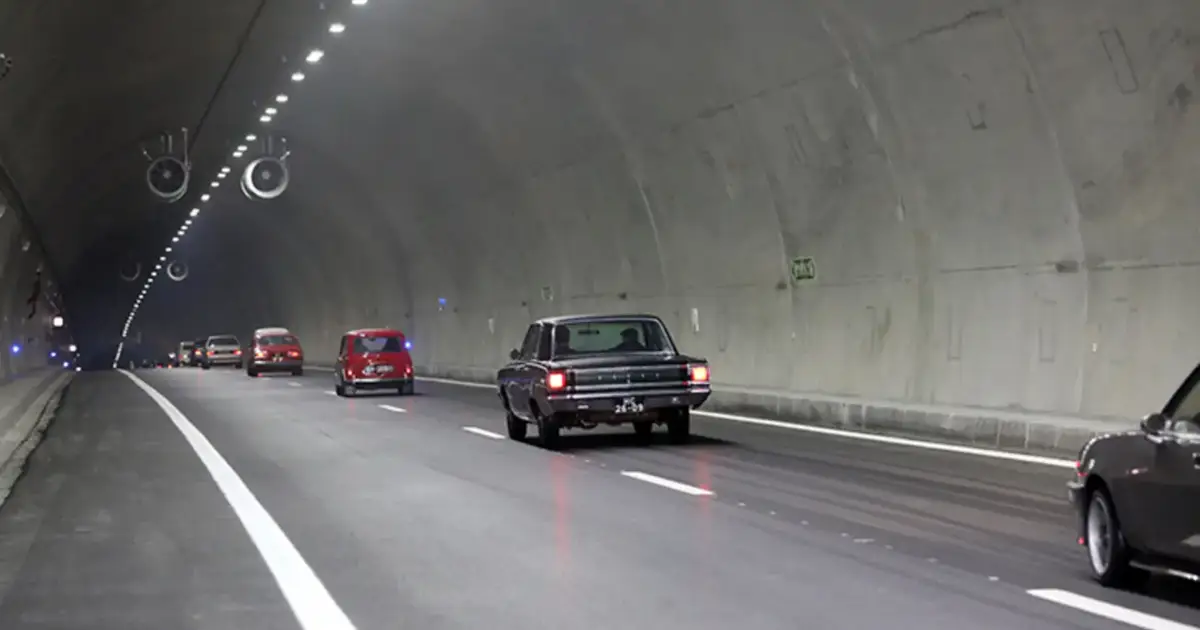 Encerramento do Túnel do Marão para simulacro começa às 20h30 de terça-feira
