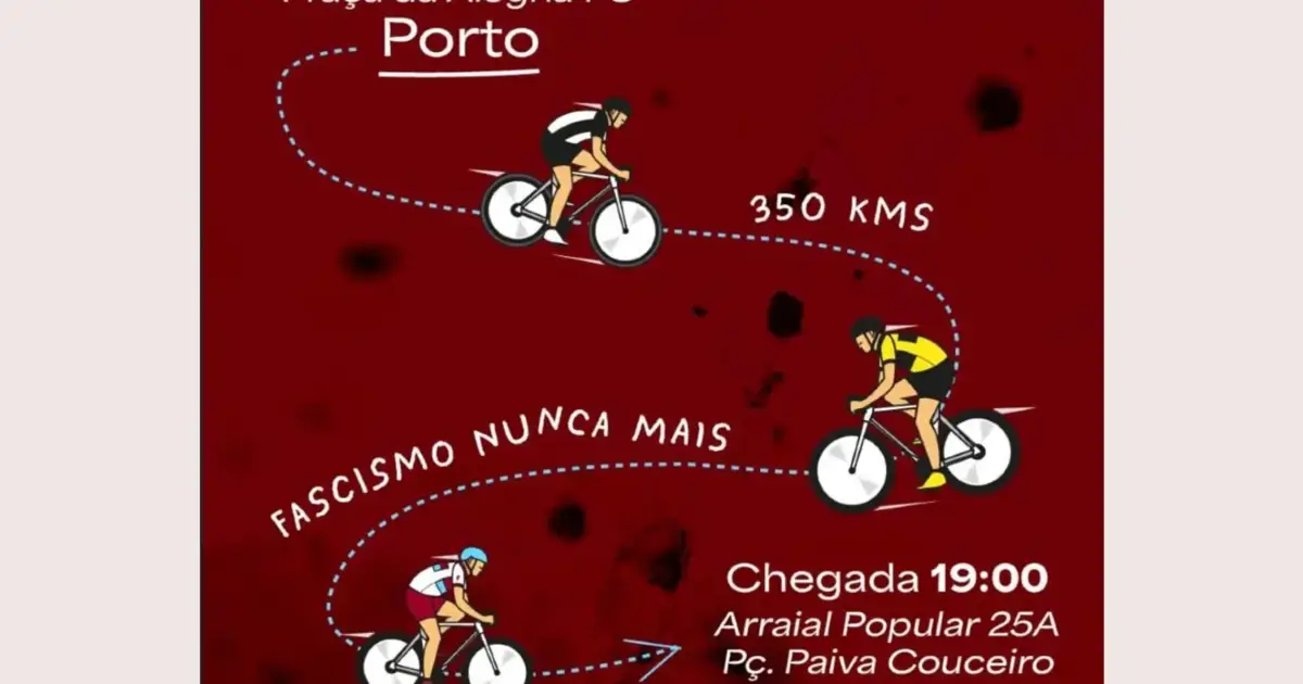 Porto-Lisboa de bicicleta: a clássica que chegou a ser a mais longa do mundo volta à estrada para celebrar o 25 de Abril
