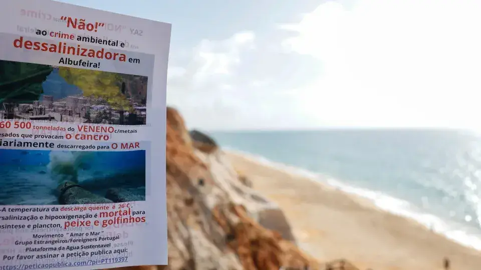 Construção de dessalinizadora no Algarve suspensa por providência cautelar