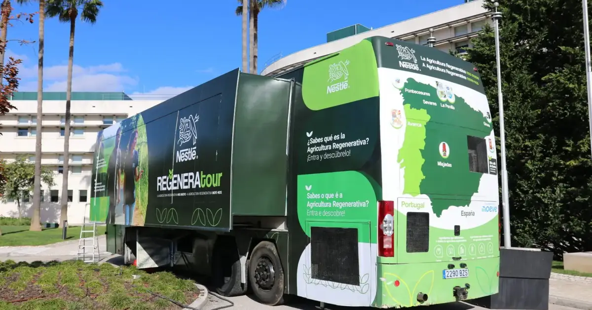 A agricultura regenerativa que anda de autocarro
