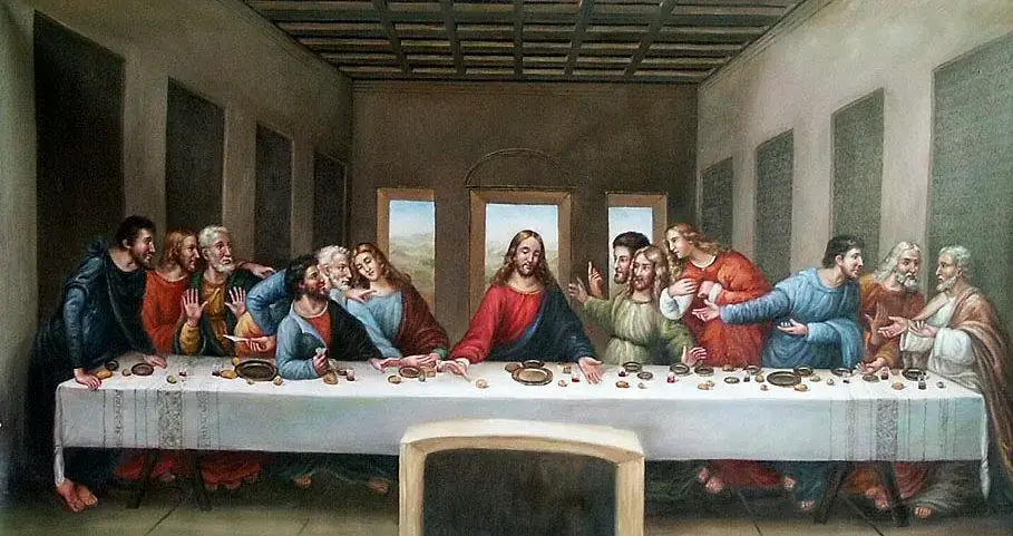 Na obra “A Última Ceia” de Da Vinci apóstolos revelam medo, surpresa e suspeita