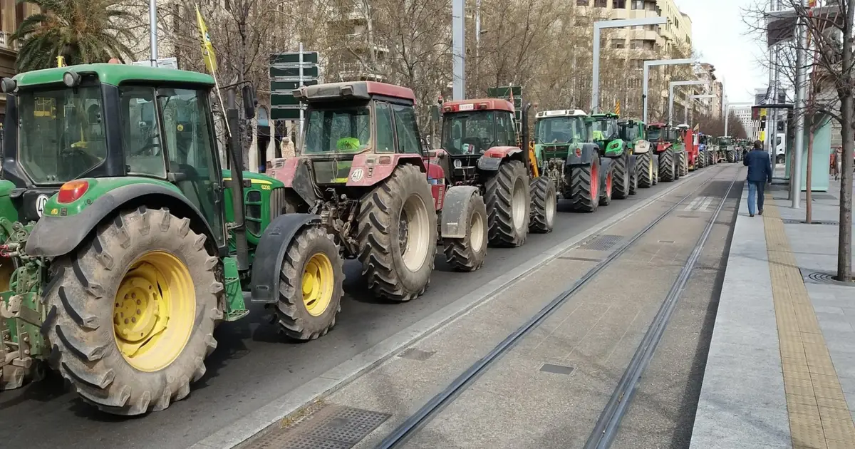 Agricultores portugueses protestam em Bruxelas