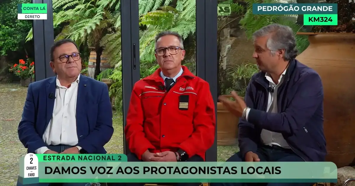 “Tenho os meus homens a dormir em tendas no parque de viaturas. De resto não vejo ajudas de ninguém”