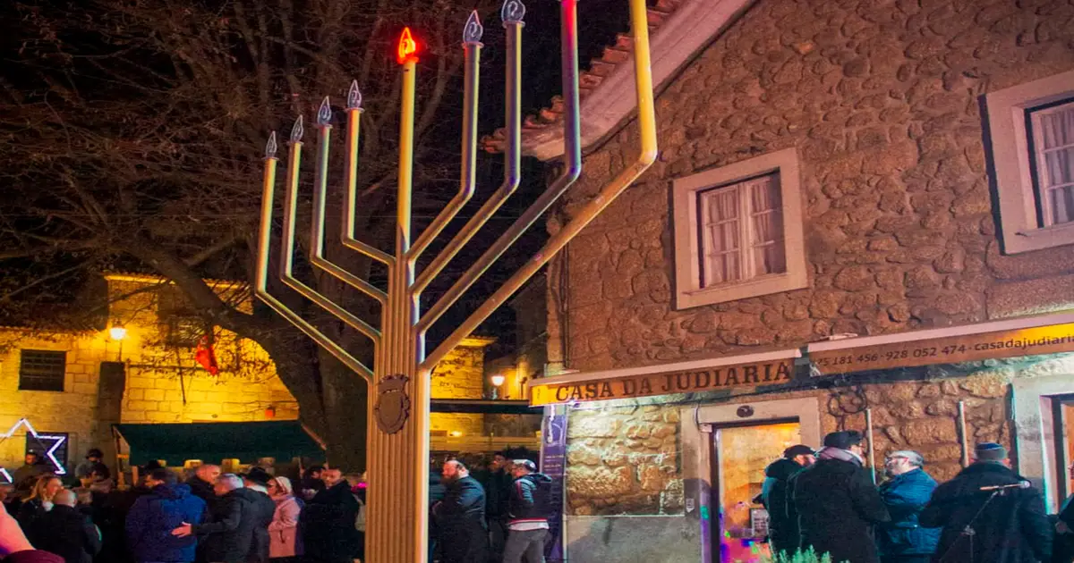 Tradição judaica milenar celebrada em comunidade no coração de Belmonte